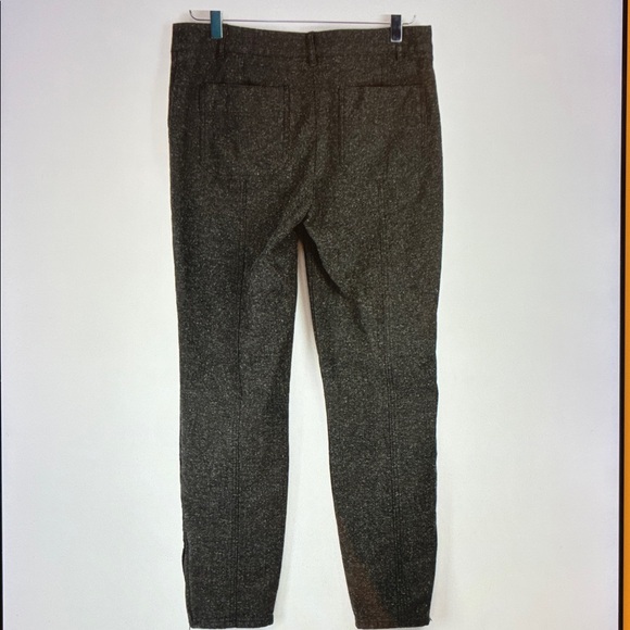 J. Crew Herringbone Skinny Grey Pants - Picture 3 of 6